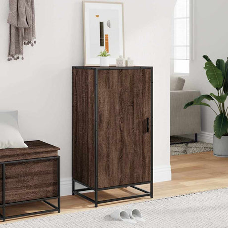 Vidaxx skohylde 48x38x97,5 cm færdigt træ, brun eg