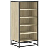 VidaXL skohylde 48x38x97,5 cm konstrueret træ sonoma eg-farvet