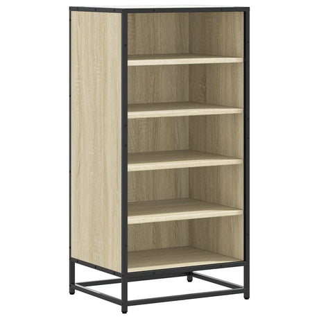VidaXL skohylde 48x38x97,5 cm konstrueret træ sonoma eg-farvet