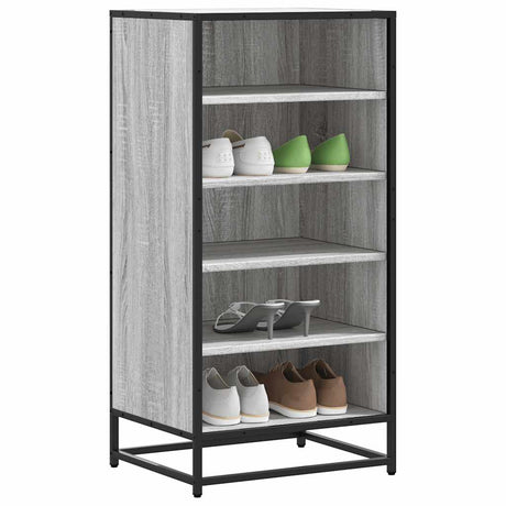 Vidaxx skohylde 48x38x97,5 cm færdig trægrå sonoma eg farve