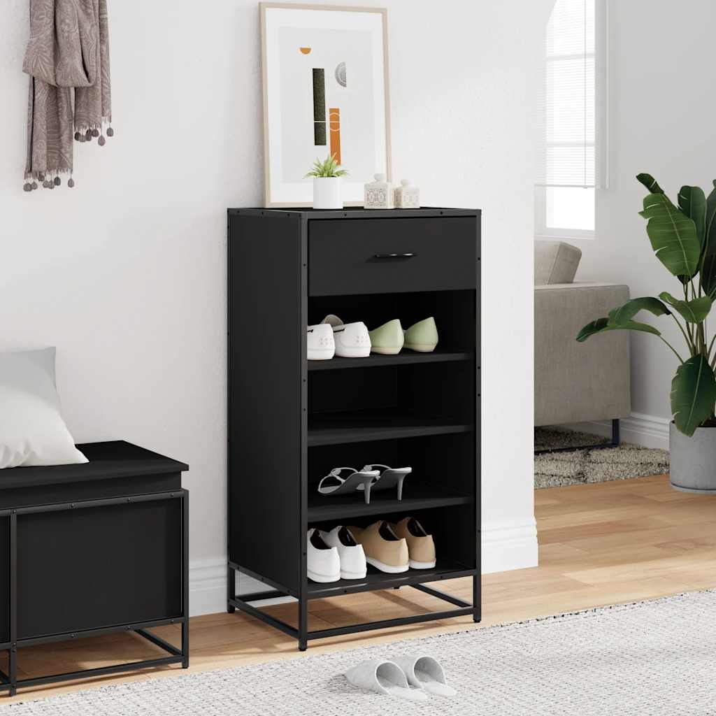 Vidaxx skohylde 48x38x97,5 cm færdig træsort