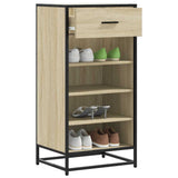 VidaXL skohylde 48x38x97,5 cm konstrueret træ sonoma eg-farvet