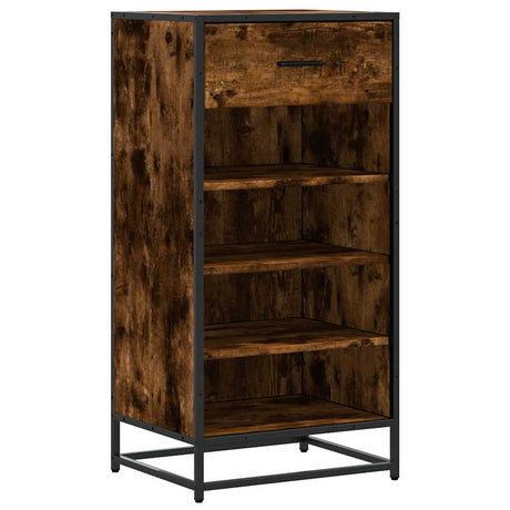 Vidaxx skostativ 48x38x97,5 cm forarbejdet træ, røget eg
