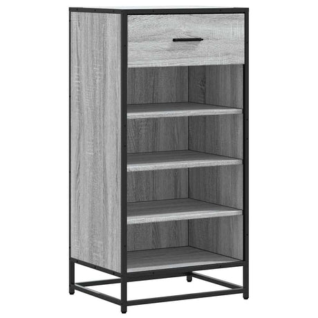 Vidaxx skohylde 48x38x97,5 cm færdig trægrå sonoma eg farve