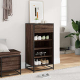 Vidaxx skohylde 48x38x97,5 cm færdigt træ, brun eg