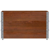 VidaXL Palletoprammer 3 stk 100x50 cm massiv fyrretræ brun