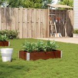 Vidaxx plantekasse 100x50 cm massiv fyrretræ brun