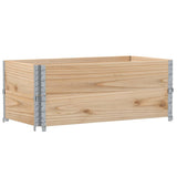 Vidaxx plantekasse 100x50 cm massivt fyrretræ
