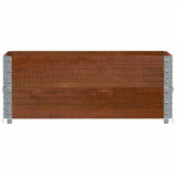 Vidaxx plantekasse 100x50 cm massiv fyrretræ brun