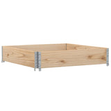 Vidaxx plantekasse 100x100 cm massivt fyrretræ