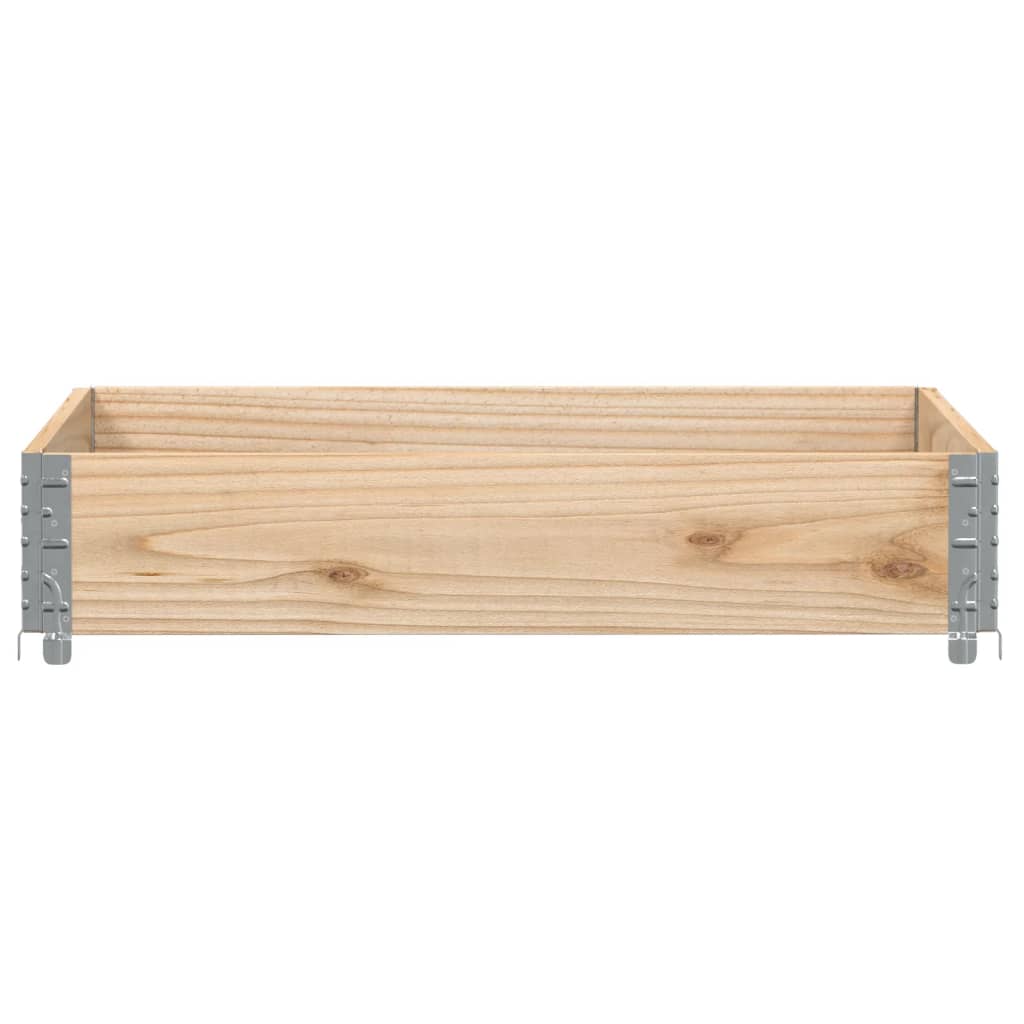 Vidaxx plantekasse 100x100 cm massivt fyrretræ