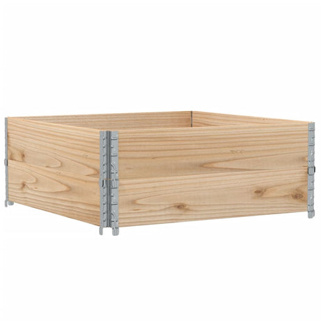 Vidaxx plantekasse 100x100 cm massivt fyrretræ
