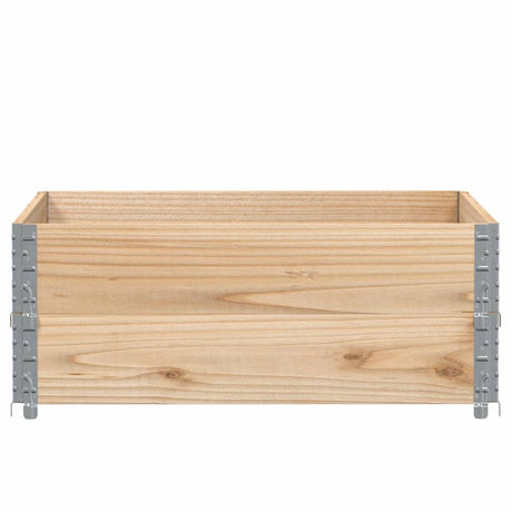 Vidaxx plantekasse 100x100 cm massivt fyrretræ