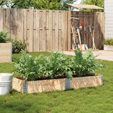 Vidaxx plantekasse 150x50 cm massivt fyrretræ