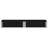 Vidaxx plantekasse 150x50 cm massiv fyrretræ sort