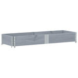 Vidaxx plantekasse 150x50 cm massiv fyrretræ grå