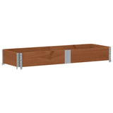 Vidaxx plantekasse 150x50 cm massiv fyrretræ brun