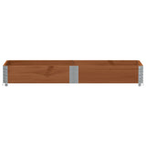 Vidaxx plantekasse 150x50 cm massiv fyrretræ brun