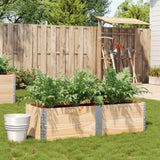 Vidaxx plantekasse 150x50 cm massivt fyrretræ