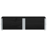 Vidaxx plantekasse 150x50 cm massiv fyrretræ sort