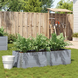 Vidaxx plantekasse 150x50 cm massiv fyrretræ grå