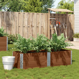 Vidaxx plantekasse 150x50 cm massiv fyrretræ brun