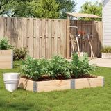 Vidaxx plantekasse 150x100 cm massivt fyrretræ