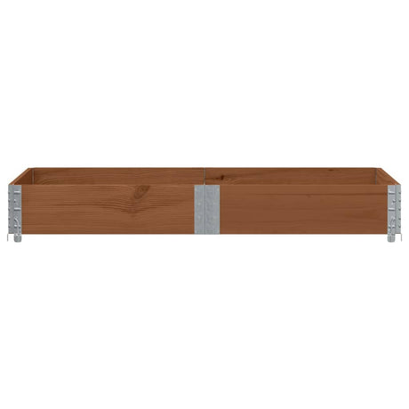 Vidaxx plantekasse 150x100 cm massiv fyrretræ brun