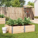 Vidaxx plantekasse 150x100 cm massivt fyrretræ
