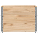 VidaXL Plantekasse 80x60 cm massivt fyrretræ