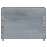 Vidaxx plantekasse 80x60 cm massiv fyrretræ grå