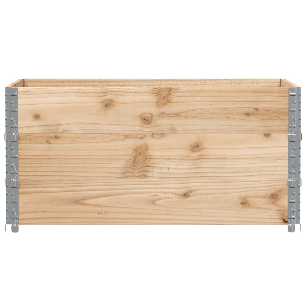 VidaXL Plantekasse 120x80 cm massivt fyrretræ