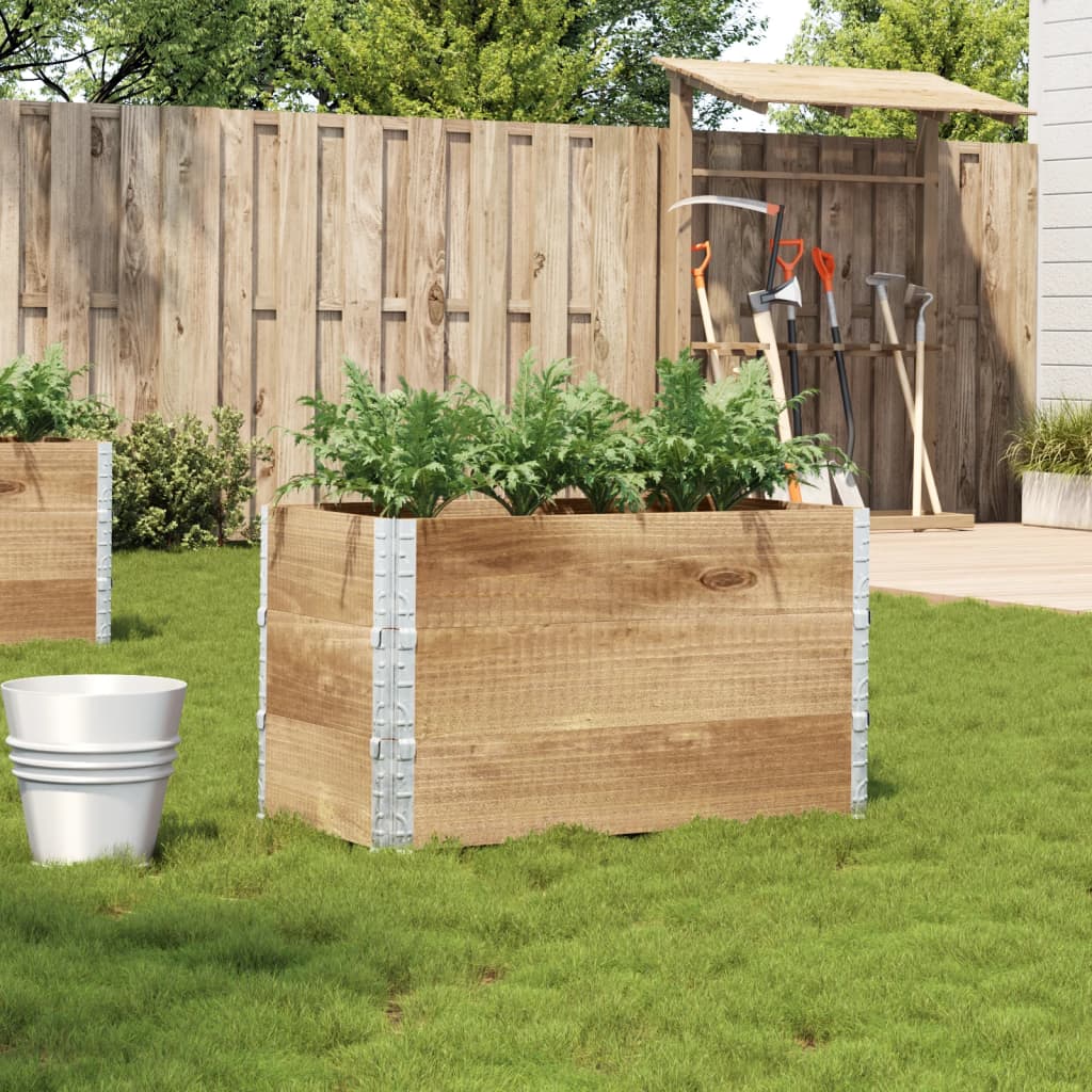 VidaXL Plantekasse 100x50 cm massivt fyrretræ