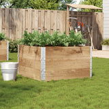 VidaXL Plantekasse 100x100 cm massivt fyrretræ