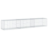 Vidaxx gabion 300x50x50 cm galvaniseret jern sølvfarvet