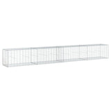 Vidaxx gabion 400x50x50 cm galvaniseret jern sølvfarvet