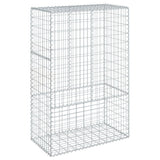 Vidaxx gabion 100x50x150 cm galvaniseret jern sølvfarvet