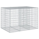 Vidaxx gabion 150x100x100 cm galvaniseret jern sølvfarvet