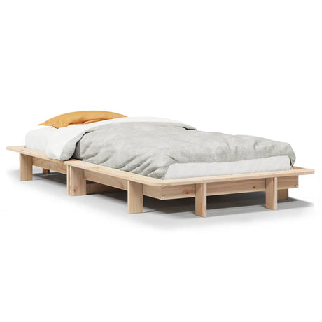 Vidaxl bedframe zonder matras massief grenenhout 90x200 cm