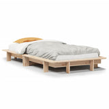 Vidaxl bedframe zonder matras massief grenenhout 90x190 cm