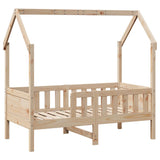 Vidaxl bedhuis massief grenenhout 70x140 cm