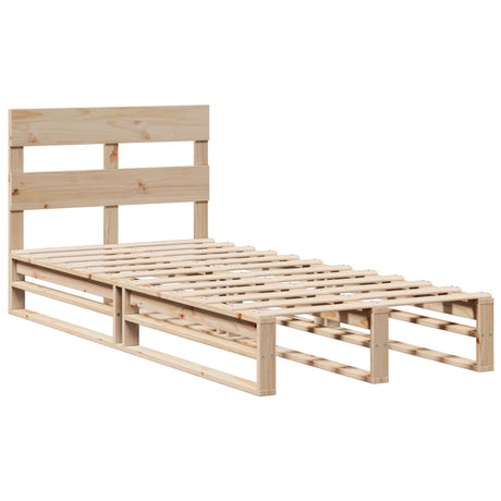 Vidaxl bedframe zonder matras massief grenenhout 100x200 cm