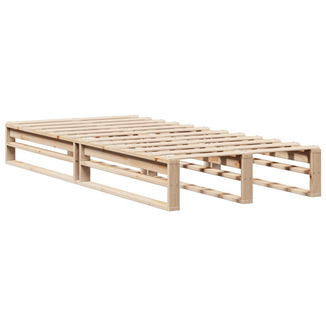 Vidaxl bedframe zonder matras massief grenenhout 90x190 cm