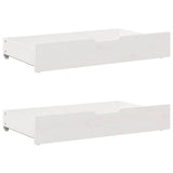 Vidaxx sengeskuffer 2 stk 95x55x17 cm massivt fyrretræ