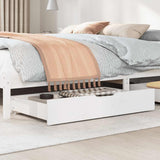 Vidaxx sengeskuffer 2 stk 95x55x17 cm massivt fyrretræ
