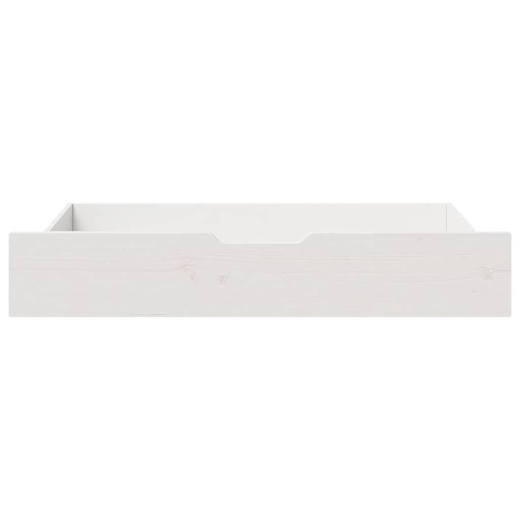 Vidaxx sengeskuffer 2 stk 95x55x17 cm massivt fyrretræ