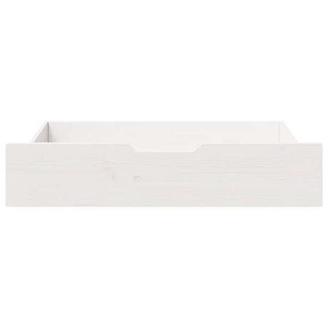 Vidaxx sengeskuffer 2 stk 85x55x17 cm massiv fyrretræ hvid