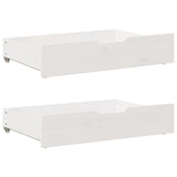 Vidaxx sengeskuffer 2 stk 80x55x17 cm massiv fyrretræ hvid
