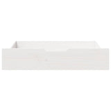 Vidaxx sengeskuffer 2 stk 80x55x17 cm massiv fyrretræ hvid