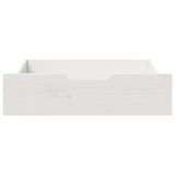 Vidaxx sengeskuffer 2 stk 75x55x17 cm massiv fyrretræ hvid